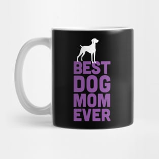 Best Hungarian Vizsla Dog Mom Ever - Purple Dog Lover Gift Mug